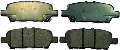Гальмівнi колодки дискові зад. Nissan Murano 07-/X-trail 01-/Qashqai 07-/Maxima 00- DENCKERMANN B110998