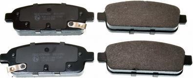 Гальмівні колодки дискові зад. (15"&16") Opel Astra J 1.3 CDTI 09-/Chevrolet Cruze 2.0 CDI 09- DENCKERMANN B111153