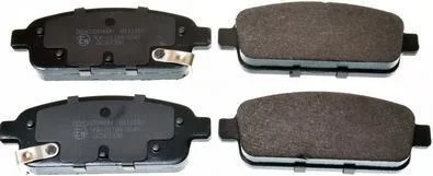 Гальмівні колодки дискові зад. (15"&16") Opel Astra J 1.3 CDTI 09-/Chevrolet Cruze 2.0 CDI 09- DENCKERMANN B111153