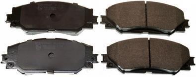 Гальмiвнi колодки дискові перед. Toyota Auris 1.4D-4D 03/07- DENCKERMANN B111189
