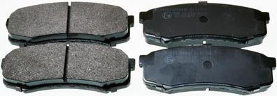 Гальмiвнi колодки дискові зад. Toyota Land Cruiser 3.0 03- DENCKERMANN B111216