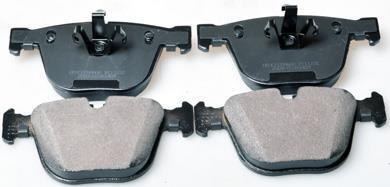 Гальмівні колодки зад. BMW 5 GRAN TURISMO (F07), 7 (F01, F02, F03, F04) 2.0D-6.0 02.08-02.17 DENCKERMANN B111232