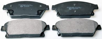 Гальмівні колодки дискові передні. Opel Astra J (16) 09- DENCKERMANN B111236