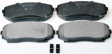 Колодки гальмівнi передні Mazda CX-7/CX-9 2.2D/2.3D/3.7 07- DENCKERMANN B111258