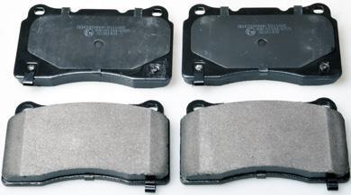 Гальмівні колодки дискові передні Mitsubishi Lancer/Subaru Impreza/Opel Insignia 2.0-2.8 00- DENCKERMANN B111265