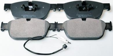Колодки гальмівні перед. Citroen C5 III 2.0-3.0 Hdi 09- Peugeot 508 1.6-2.2 Hdi 10- DENCKERMANN B111267