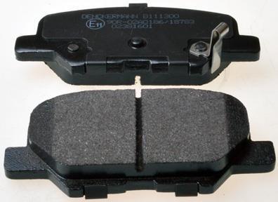 Гальмівнi колодки дисковi задні Citroen C4 Aircross Mazda 6, 6/Kombi Mitsubishi Asx, Eclipse, Outlander Iii Peugeot 4008 1.5-3.0 02.10- DENCKERMANN B111300