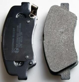 Гальмівні колодки дискові перед. Hyunday Accent 11-Kia Rio III 1.1Crdi/1.2/1.4D 11- DENCKERMANN B111324