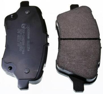 Гальмівні колодки дискові перед. Ford B-Max, Fiesta, Focus, Tourneo Courier B460 1.0-1.6D 01.09- DENCKERMANN B111354