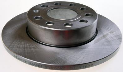 (260mm) Диск гальмівний зад. Skoda Octavia 04-/Caddy 04-/Golf 03-/Jetta 05-/Touran 03- DENCKERMANN B130267