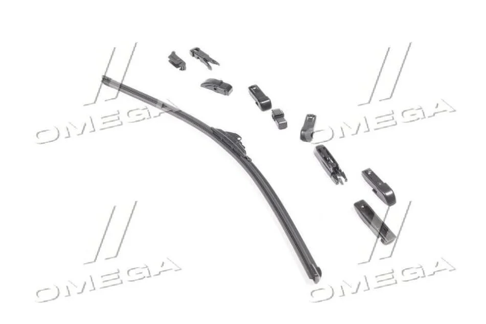 Щітка склоочисника Flat 575mm multiclip DENCKERMANN VM00575 (фото 1)