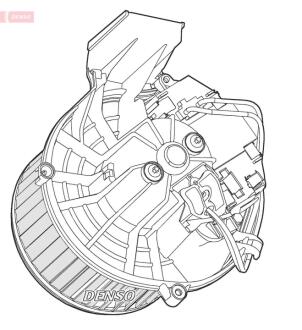 Компресор салону DENSO DEA07003