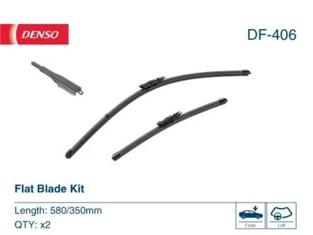Щітка склоочисника DENSO DF406