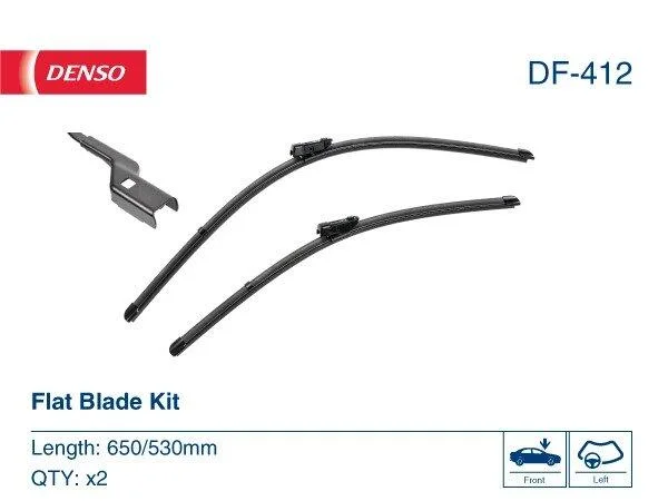 К-т щітки склоочисника (650/530 мм) Denso DENSO DF412 (фото 1)