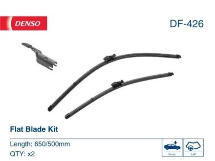 К-т щіток склоочисника 650/500мм 2шт DENSO DF426