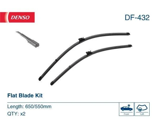 Щітки склоочисника DENSO DF432 (фото 1)