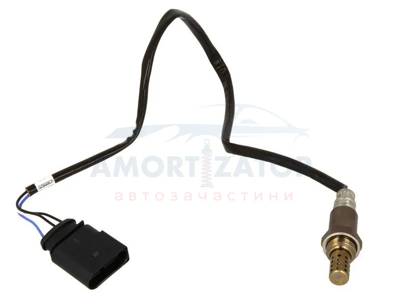 Лямбда-зонд (кількість дротів 4, 605мм) SEAT IBIZA III SKODA FABIA I, FABIA I PRAKTIK, FABIA II VW FOX, POLO IV 1.2 07.01-12.14 DENSO DOX1588 (фото 1)