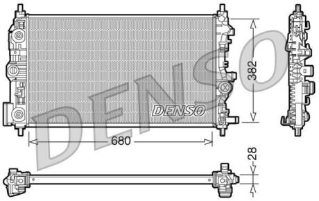 Радіатор DENSO DRM20009