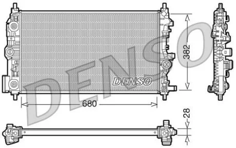 Радіатор DENSO DRM20009