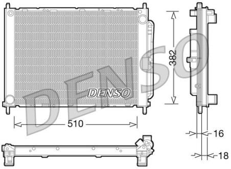 Радіатор DENSO DRM23101