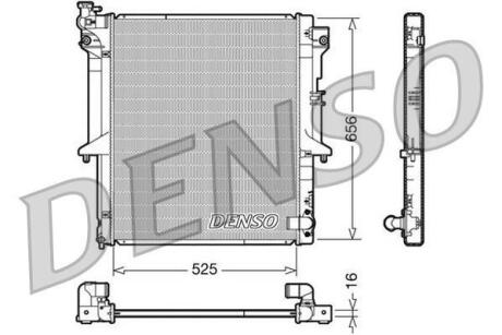 Конденсер DENSO DRM45017