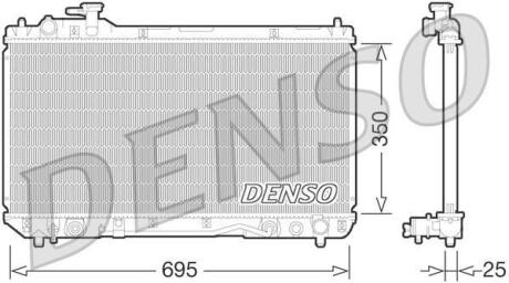 Радіатор DENSO DRM50063