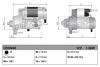 Стартер (12В, 1,3кВт, новий із заставою) TOYOTA YARIS 1.0/1.0LPG 08.05-06.20 DENSO DSN948 (фото 3)