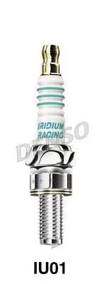 Свічка запалювання, Iridium Racing, кількість стовпів: 1, розмір вкручування: 16 M10 довжина різьби: 19мм MASERATI 3200 GT, QUATTROPORTE IV 3.2 12.95-03.02 DENSO IU0127 (фото 1)