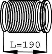 Деталь вихлопної системи DINEX 68239