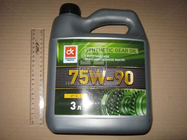 Масло трансміс. <ДК> SAE 75W-90, API GL-5 (Каністра 3л) Dk-дорожня карта 41071001562 (фото 1)
