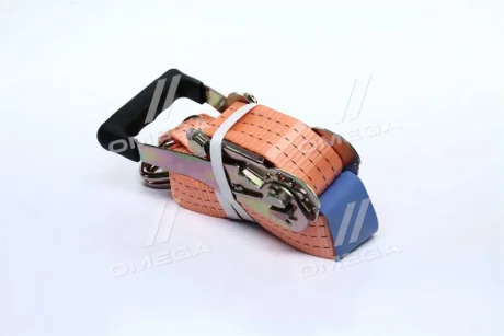 Стяжка вантажу, 3t. 50mm.x5m.(0.5+4.5) прогум. ручка <ДК> Dk-дорожня карта DK3901