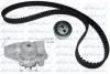 CITROEN К-кт ГРМ (помпа + ролик + ремень) BX 1,6 1,9 92- XANTIA 1,6i 1,8i 93- ZX 1,6i 1,8i DOLZ KD030