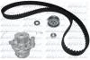 AUDI К-т ГРМ (помпа + ремінь + ролик + кріплення) 1,6 A3/A4 VW Golf IV 1,6/2,0 SKODA 1,6/2,0 SEAT DOLZ KD050 (фото 1)