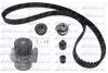 VW К-кт. грм. (ремінь + 4 ролика + помпа) GOLF VI 2.0 TDI 08-12, AUDI A1 2.0 TDI 11-15, SEAT IBIZA IV 2.0 TDI 10-15 DOLZ KD156 (фото 1)