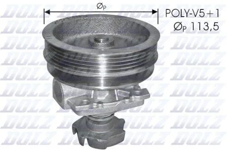 Помпа водяна DOLZ S218