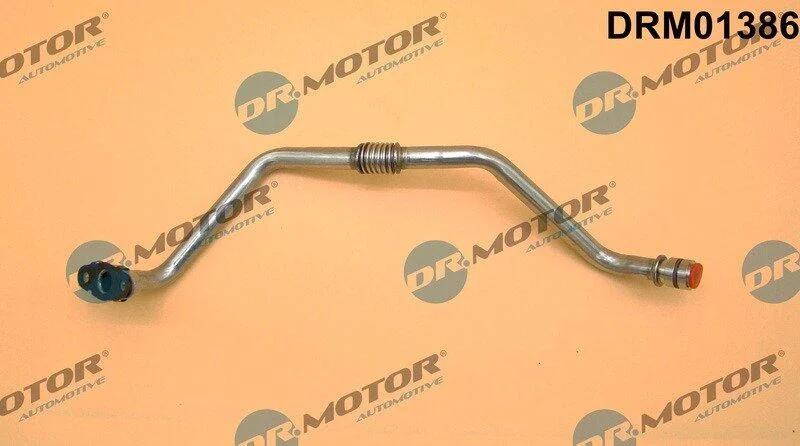 Трубка турбокомпрессора ДВЗ (чорний метал) DR.MOTOR DRM01386 (фото 1)
