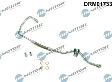 Трубка турбокомпрессора ДВЗ (чорний метал) DR.MOTOR DRM01733