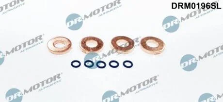 Комплект ущільнень, інжекторна форсунка DR.MOTOR DRM0196SL