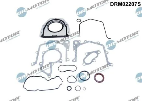 Комплект ущільнень, картер DR.MOTOR DRM02207S