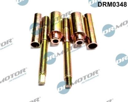 Комплект болтів з головкою системи TORX з чорного металу DR.MOTOR DRM0348