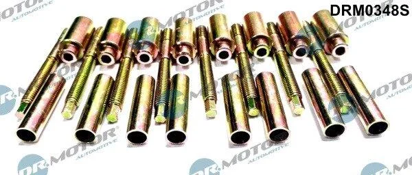 Комплект болтів з головкою системи TORX з чорного металу DR.MOTOR DRM0348S (фото 1)