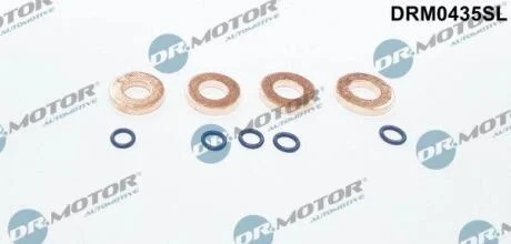 Комплект ущільнень, інжекторна форсунка DR.MOTOR DRM0435SL