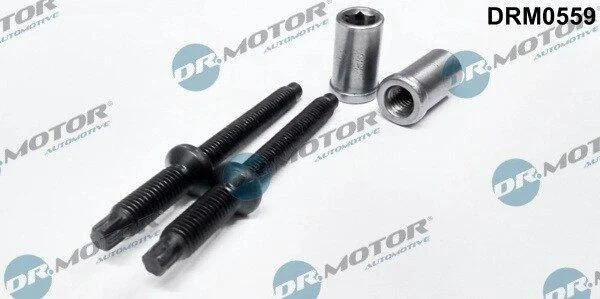 Комплект болтів з головкою системи TORX з чорного металу DR.MOTOR DRM0559 (фото 1)