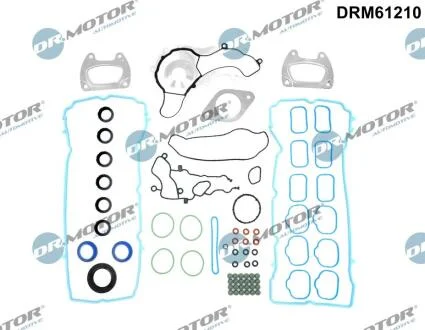 Комплект ущільнень, голівка циліндра DR.MOTOR DRM61210