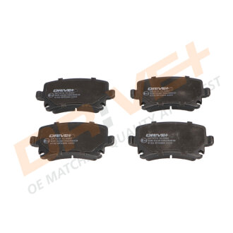 Drive+ - Гальмівні колодки до дисків DRiVE+ DP1010.10.0062