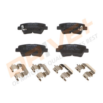 Фото drive+ - Гальмівні колодки до дисків DRiVE+ DP1010.10.0150 Drive+ - Гальмівні колодки до дисків DRiVE+ DP1010.10.0150