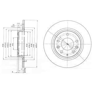 Drive+ - Гальмівний диск DRiVE+ DP1010.11.0165