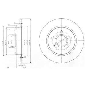 Drive+ - Гальмівний диск DRiVE+ DP1010.11.0238