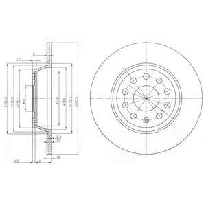 Drive+ - Гальмівний диск DRiVE+ DP1010.11.0252