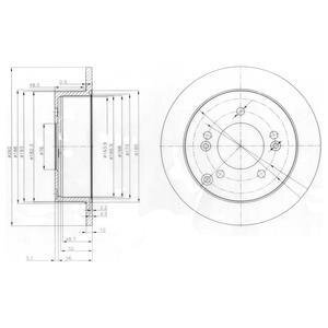 Drive+ - Гальмівний диск DRiVE+ DP1010.11.0254